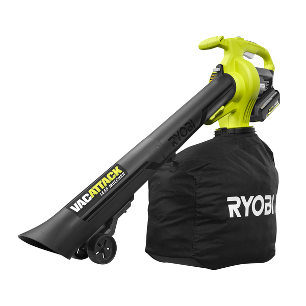 RYOBI 40V Vac Attack Cordless Leaf Vacuum & Mulcher