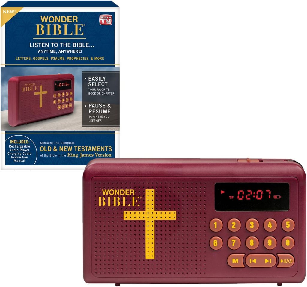 Wonder Bible® Audio Player – King James Version (KJV)