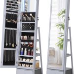 Nicetree 360° Swivel Jewelry Cabinet