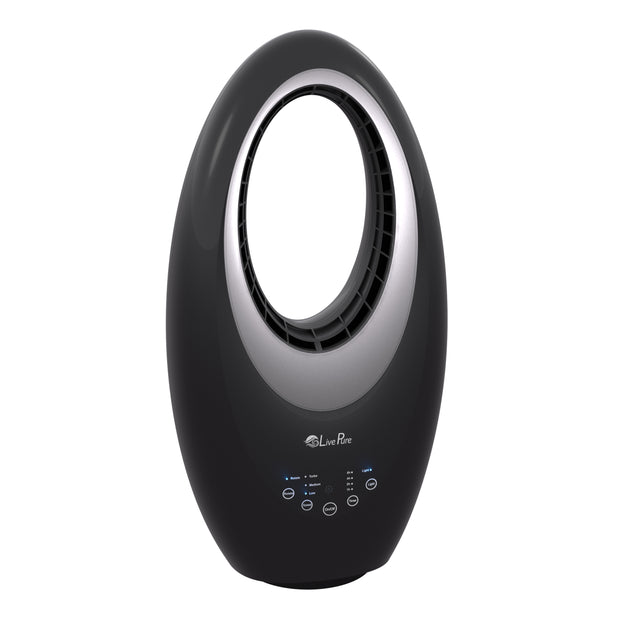LivePure Turbine Vortex Oscillating 1500-Watt Heater with Filtration