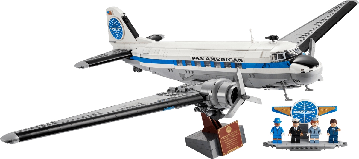 LEGO Icons: Douglas DC-3 Pan Am Airliner (11378)